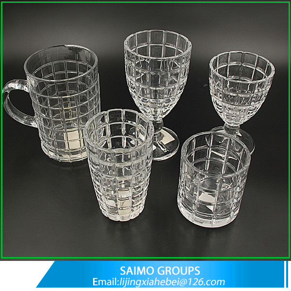Wholesale High Quality Handmade Wholesale Table Drinking Glassware Sets