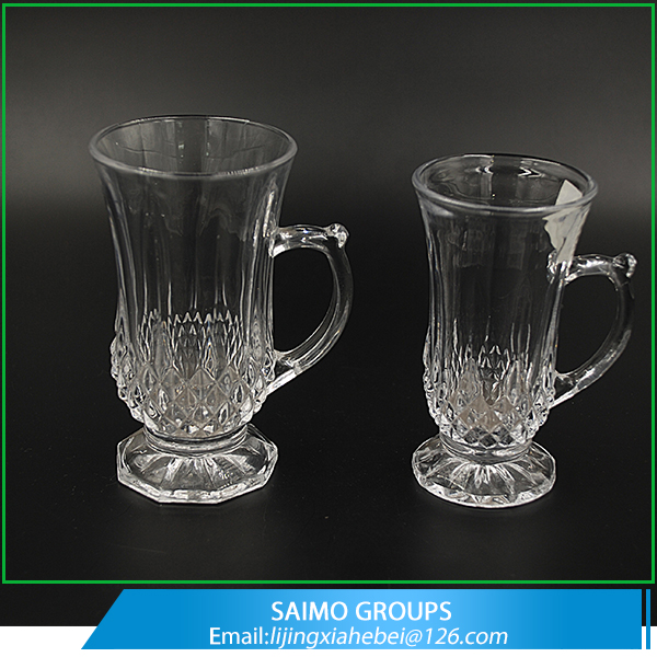 Hand Pressed Drinkware Vintage Tasting Glass Wine Glass With Hand