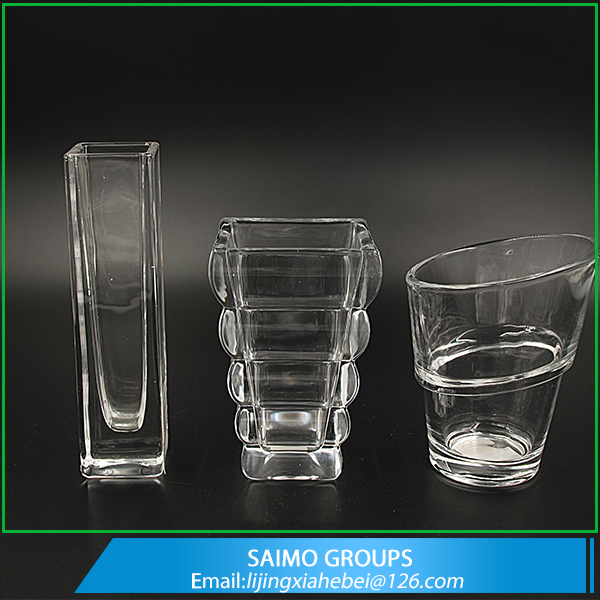 Wholesale Handmade Glass Vase Crystal Glass Decoration Creative Table Flower Vase