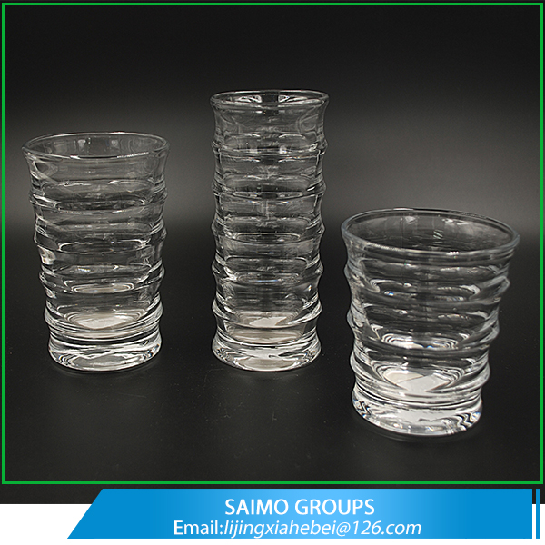 Wholesale Wedding Centerpieces 3 Set of Clear Glass Vase