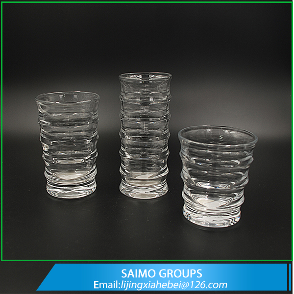 Wholesale Wedding Centerpieces 3 Set of Clear Glass Vase