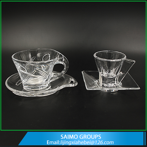 Transparent Elegant Coffee Mug Glass Tea Mug Glass