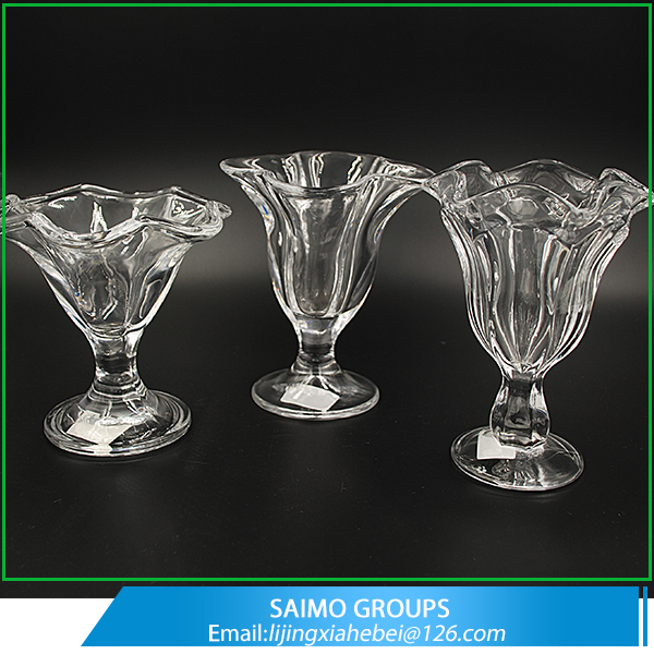 Ice Cream Sundae Dishes Glass Ice Cream Cup