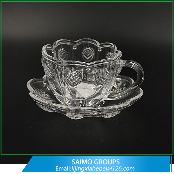 Transparent Elegant Coffee Mug Glass Tea Mug Glass