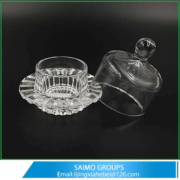 SM-2015-1 Kitchenware Wholesale Mini Glass Dessert Jar