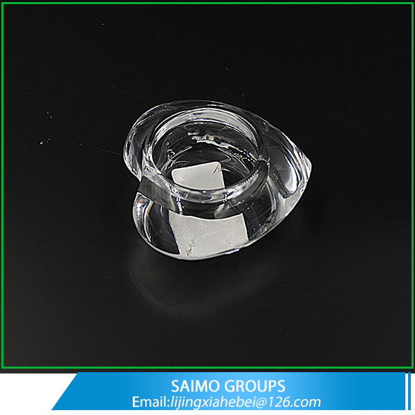 SM-1240-0 Heart Shaped Clear Wholesale Glass Votive Candle Holders