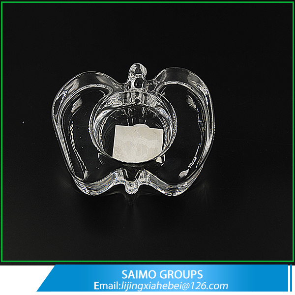 SM-3623-0 Wedding Party Decoration Home Favors Apple Shape Tea Light Holder