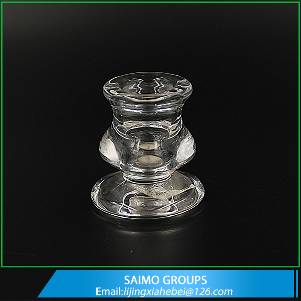 SM-6478-0 Handmade Candle Holder Glass candlestick holder
