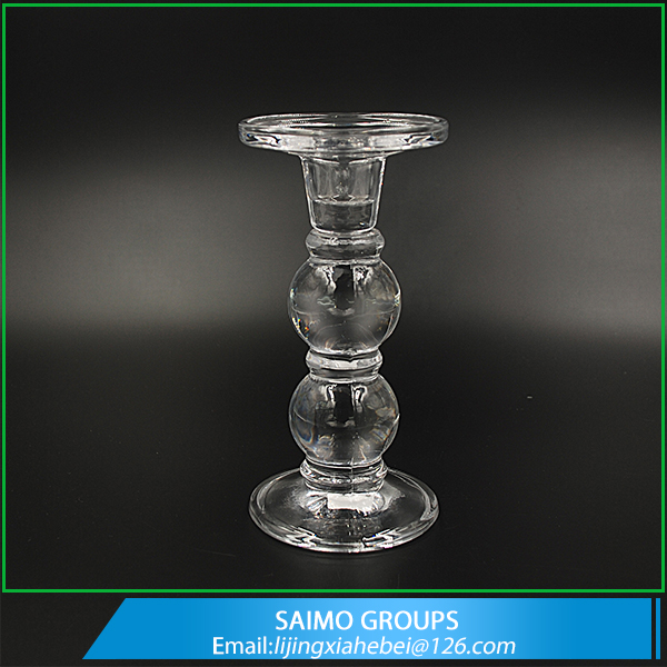 SM-1349-0 3 Pcs of set Cheap Tall Wholesale Glass Candle Holder