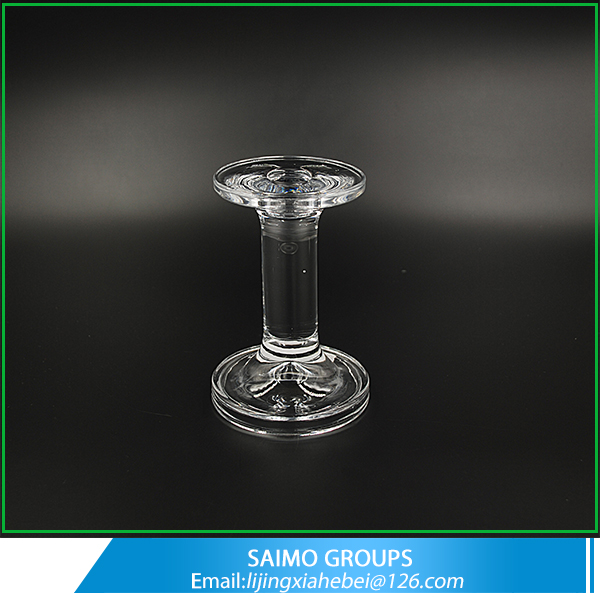 SM-1369-0 Best Selling Crystal Wholesale Glass Pedestal Candle Holder