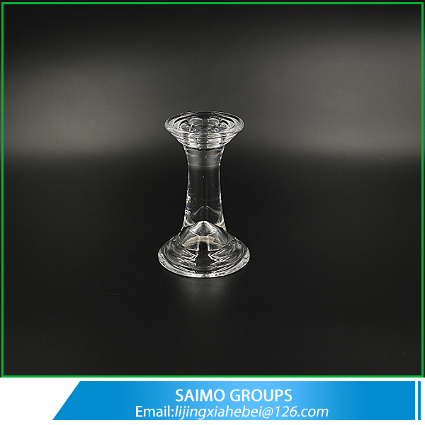 SM-1369-0 Best Selling Crystal Wholesale Glass Pedestal Candle Holder